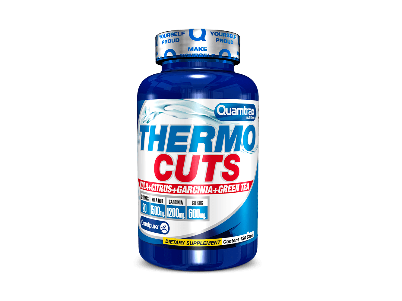 Quamtrax Thermocuts 120 capsulas